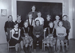 Nyhyttans småskola 1952-53